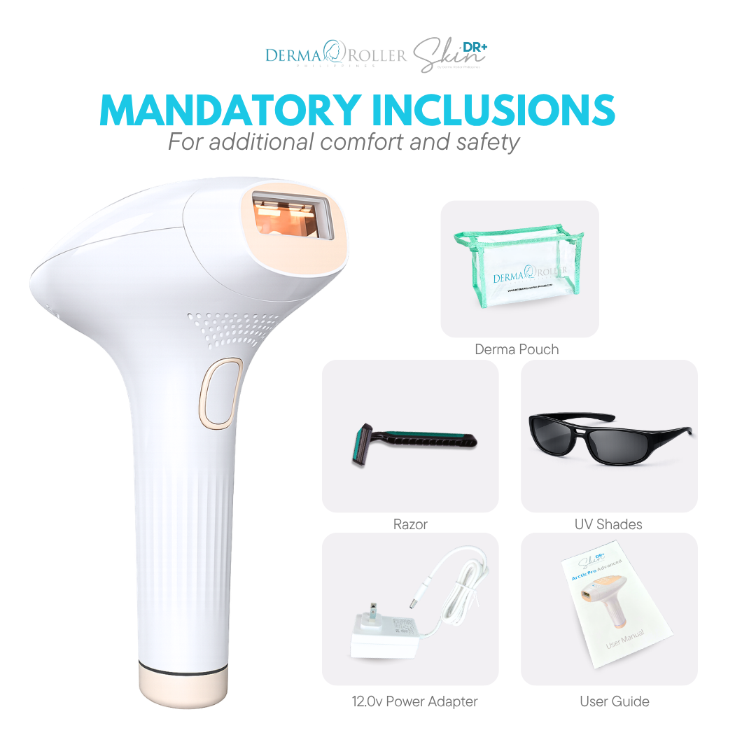 Arctic Pro IPL Hair Removal Device with 9 Energy Levels