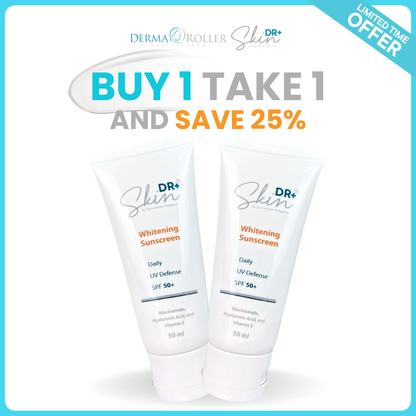 Daily UV Defense Whitening Sunscreen with Niacinamide, HA, Vitamin E & Aloe Vera 50ml