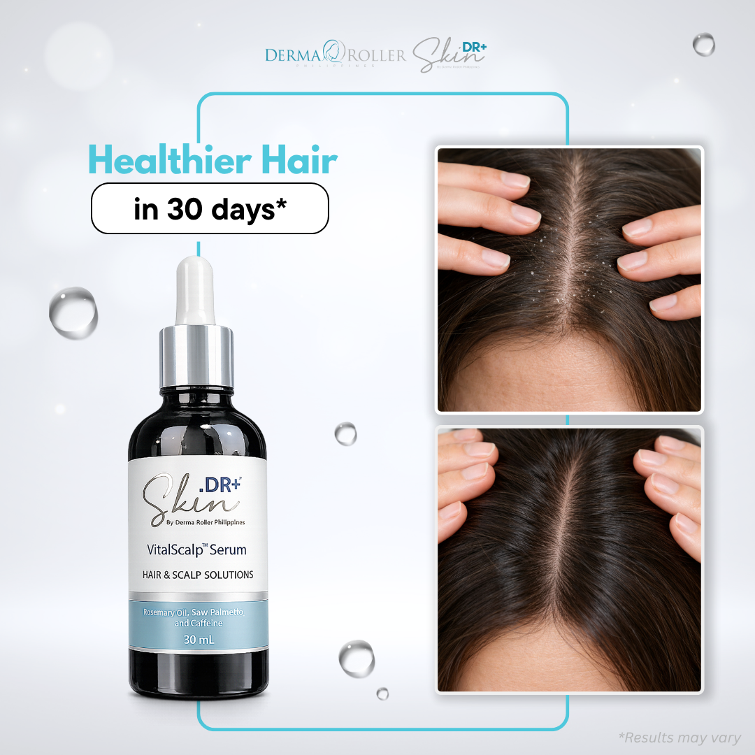[NEW] VitalScalp™  Hair and Scalp Serum 30ml with Rosemary Oil + Saw Palmetto Extract + Caffeine