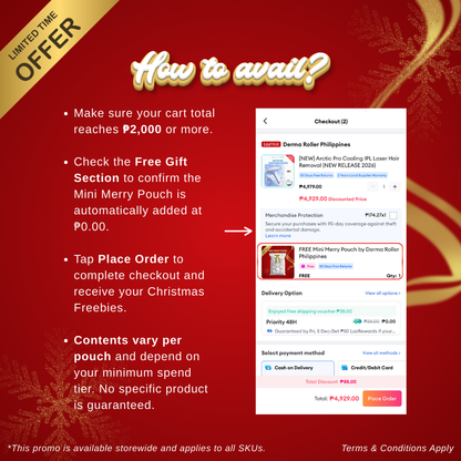 FREE Mini Merry Pouch ADD ON DEALS