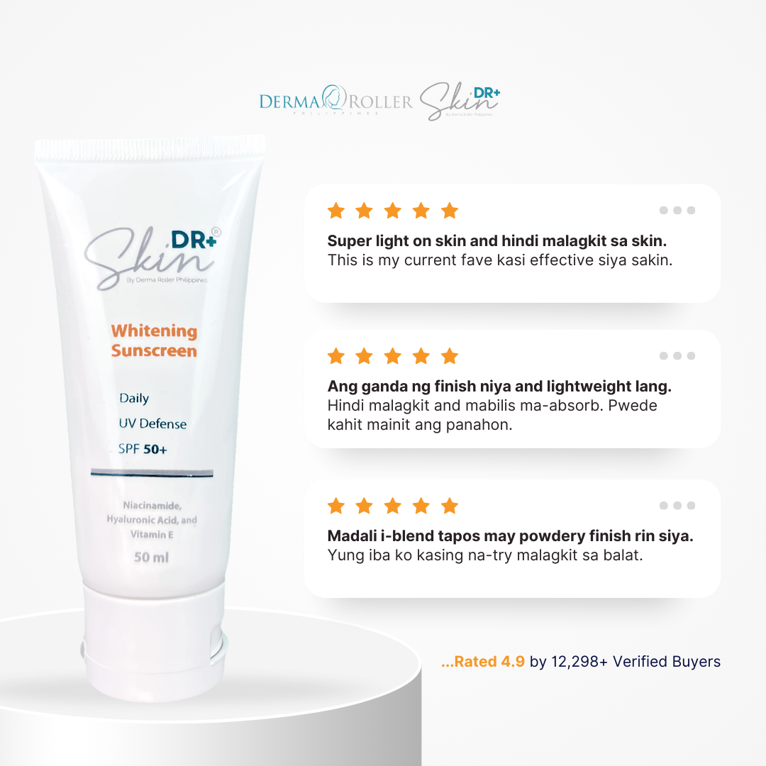 Daily UV Defense Whitening Sunscreen with Niacinamide, HA, Vitamin E & Aloe Vera 50ml