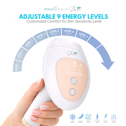 Arctic Pro IPL Hair Removal Device with 9 Energy Levels
